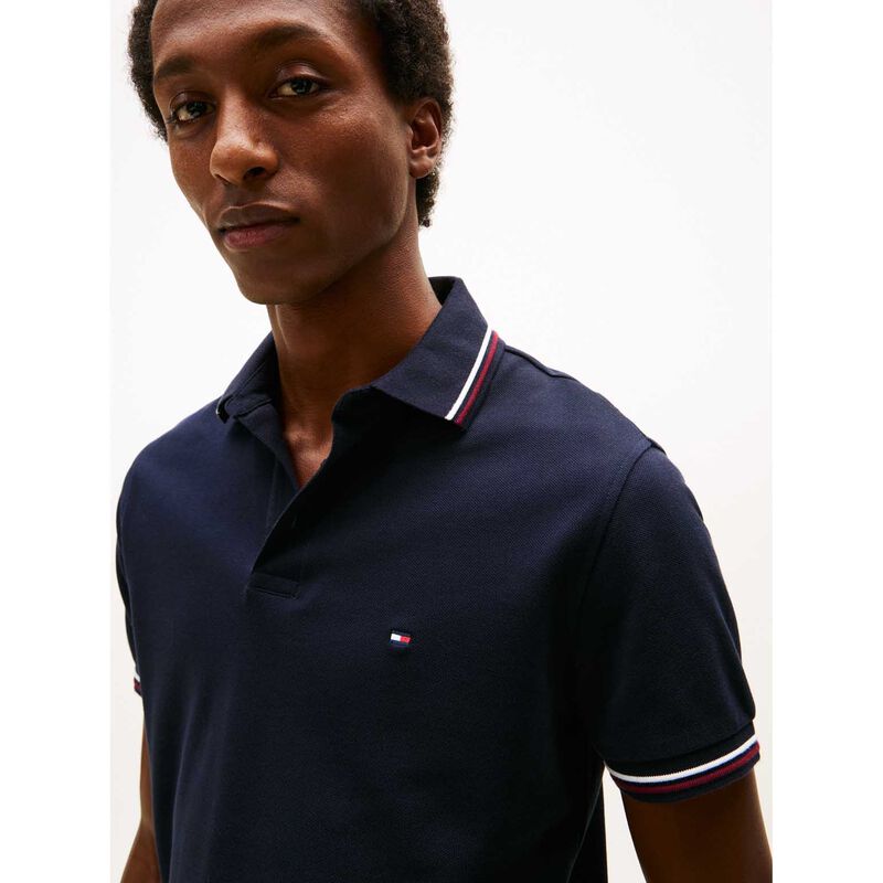 Tommy Hilfiger Tipped Slim Fit Polo image number 2